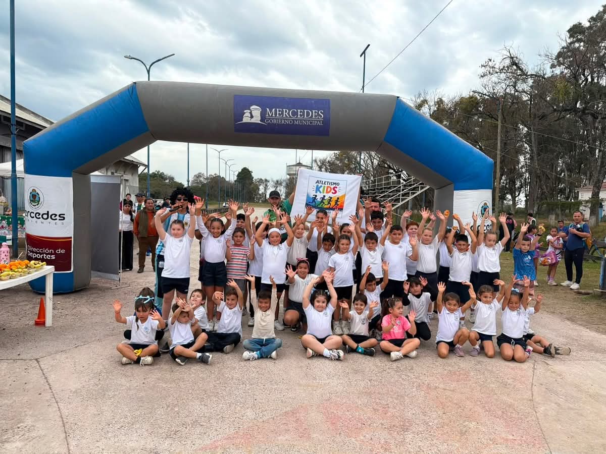 Atletismo Kids en Mercedes, Corrientes